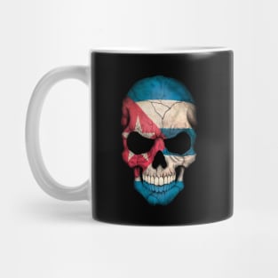 Cuban Flag Skull Mug